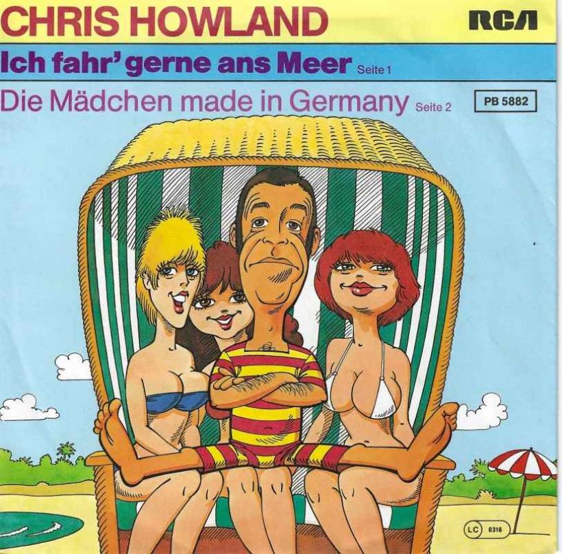 Chris Howland - Ich fahr gerne ans Meer (RCA Single)