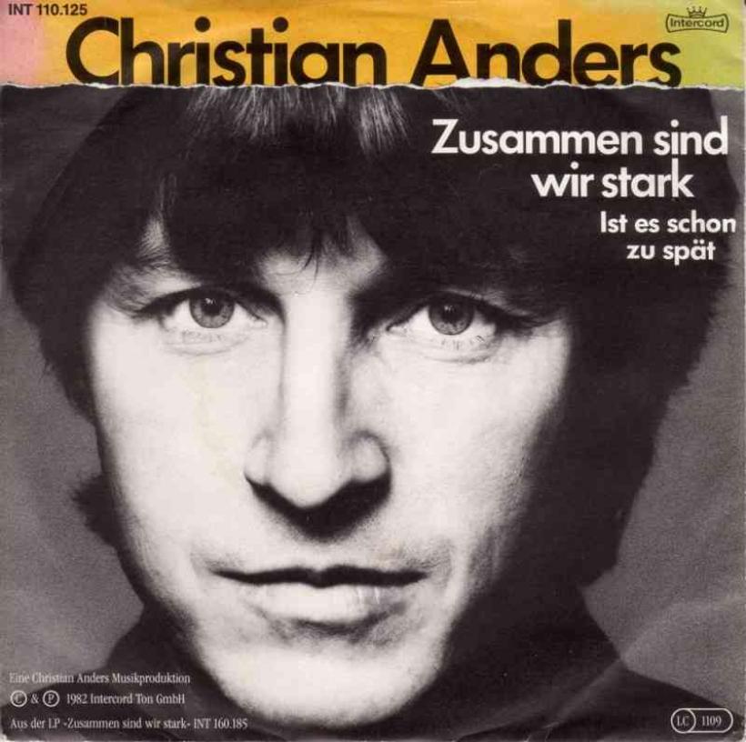 Christian Anders - Zusammen sind wir stark (Single)