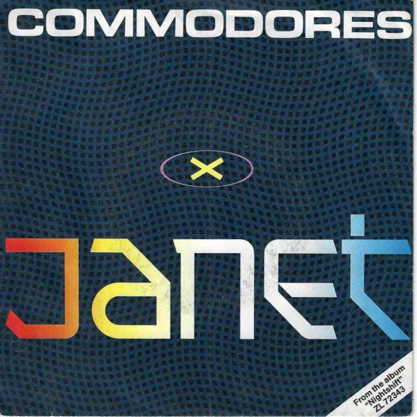 Commodores - Janet (7" Motown Vinyl-Single Germany)