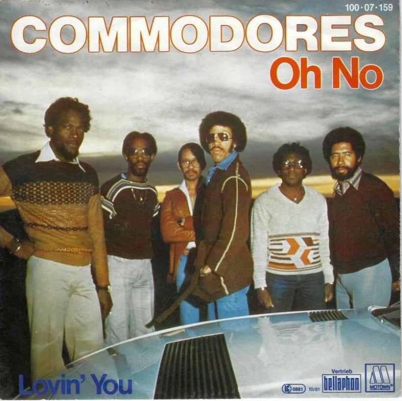 Commodores - Oh No (7" Motown Vinyl-Single Germany)