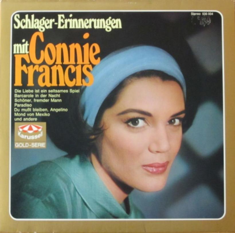 Connie Francis - Schlager-Erinnerungen (Karussell LP)