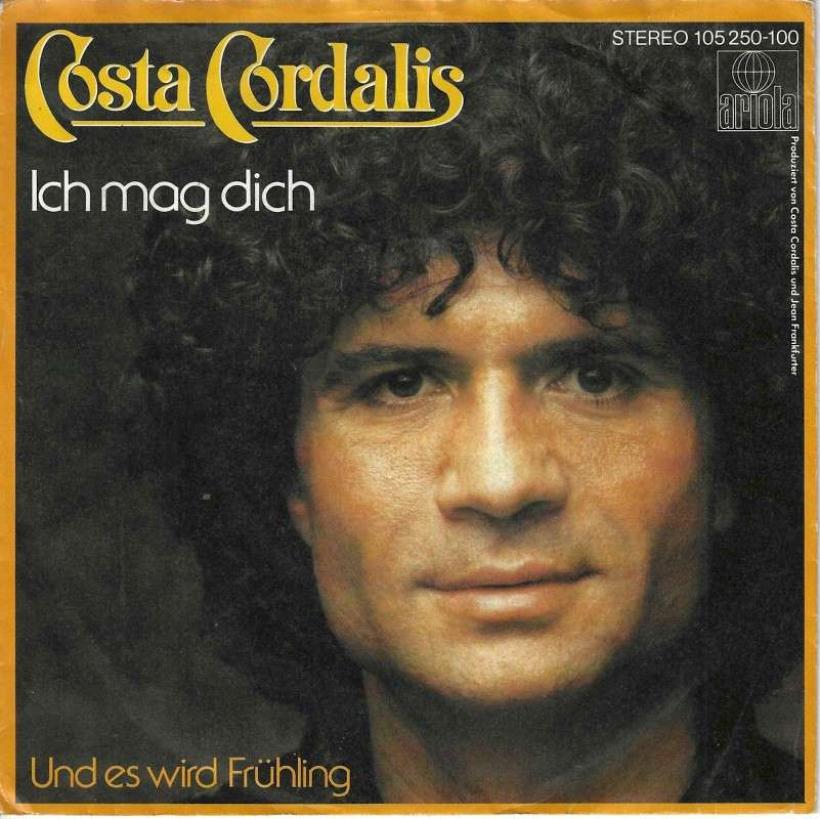 Costa Cordalis - Ich mag dich (7" Ariola Vinyl-Single)