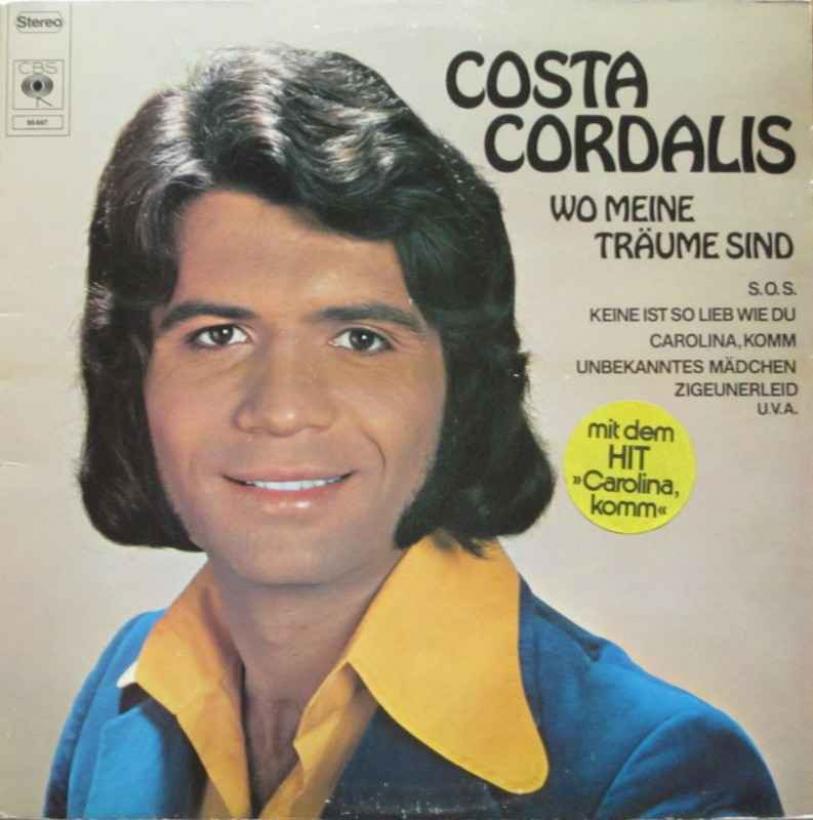 Costa Cordalis - Wo meine Träume sind (CBS Vinyl-LP FOC)