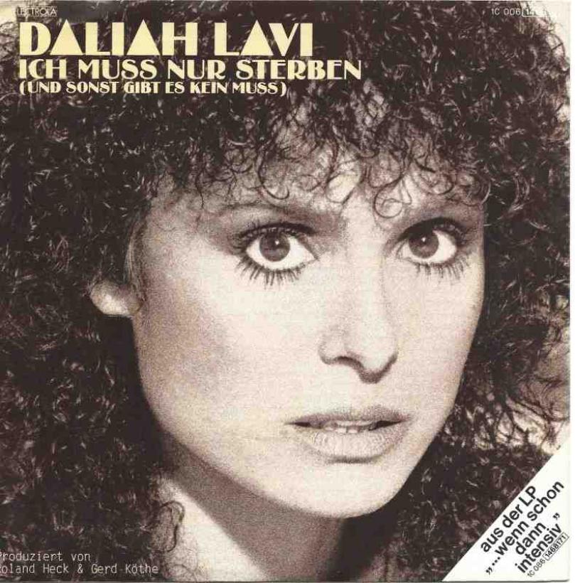 Daliah Lavi - Ich muß nur sterben (EMI Single Germany)