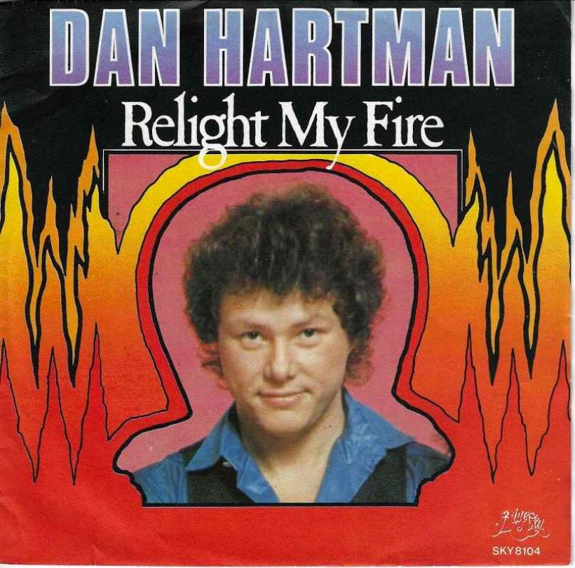 Dan Hartman - Relight My Fire (7" Blue-Sky Vinyl-Single)