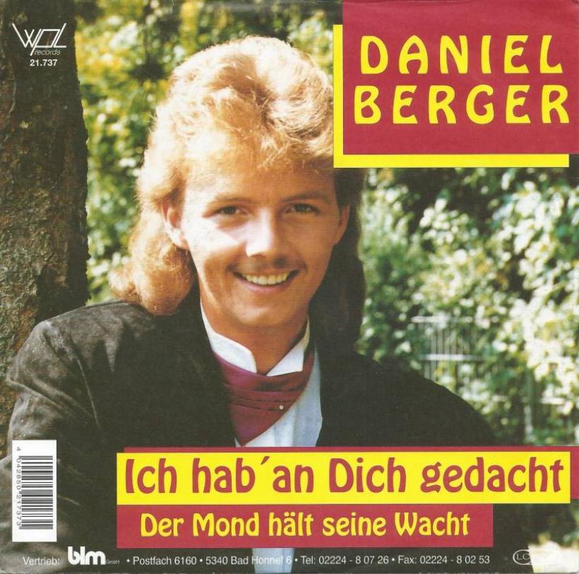 Daniel Berger - Ich hab' an Dich gedacht (7" WPL Single)