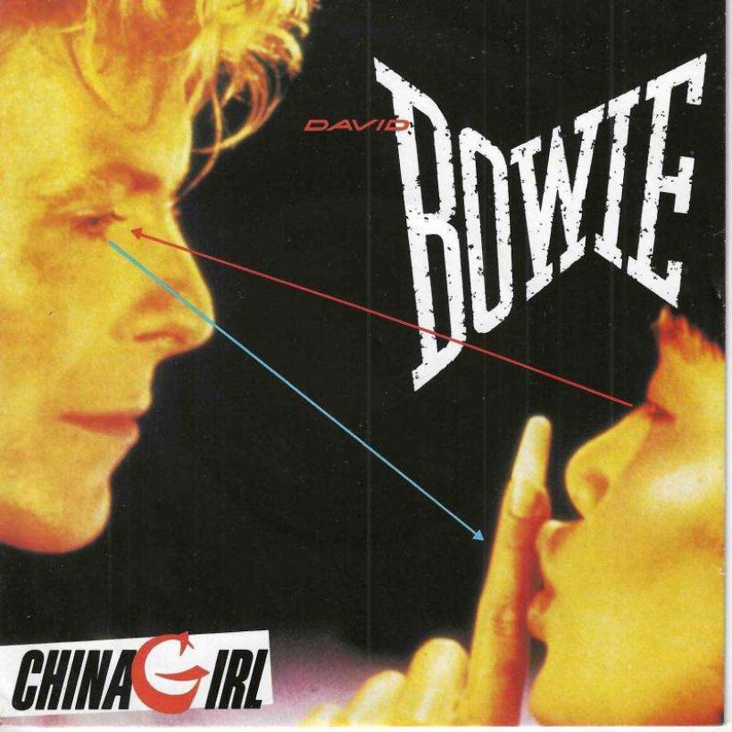 David Bowie - China Girl (7" EMI-America Single Germany)