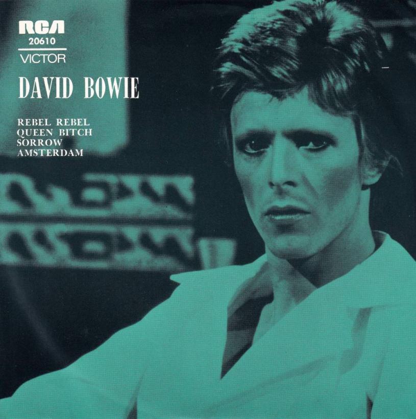 David Bowie - Rebel Rebel  Queen Bitch (7" EP Australia)
