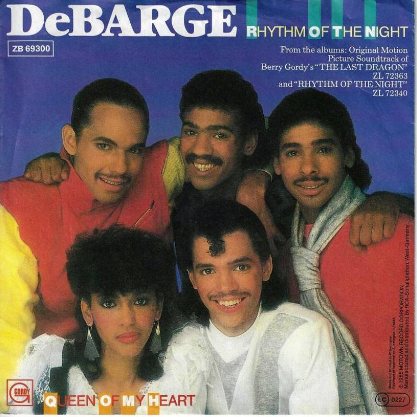 DeBarge - Rhythm Of The Night (7" Gordy Vinyl-Single)