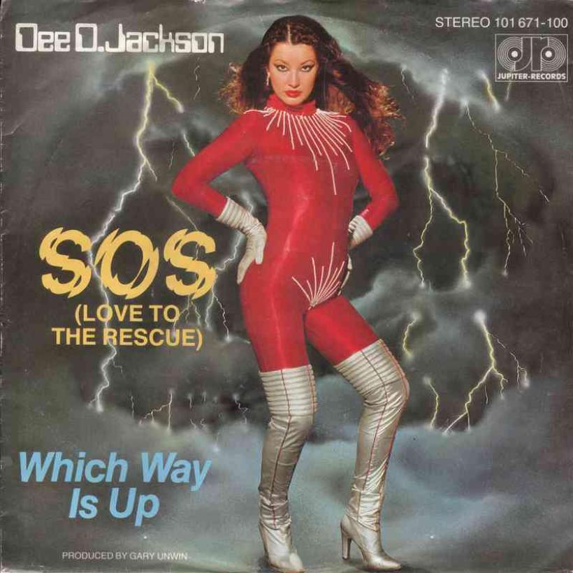 Dee D. Jackson - SOS (7" Jupiter Vinyl-Single Germany)