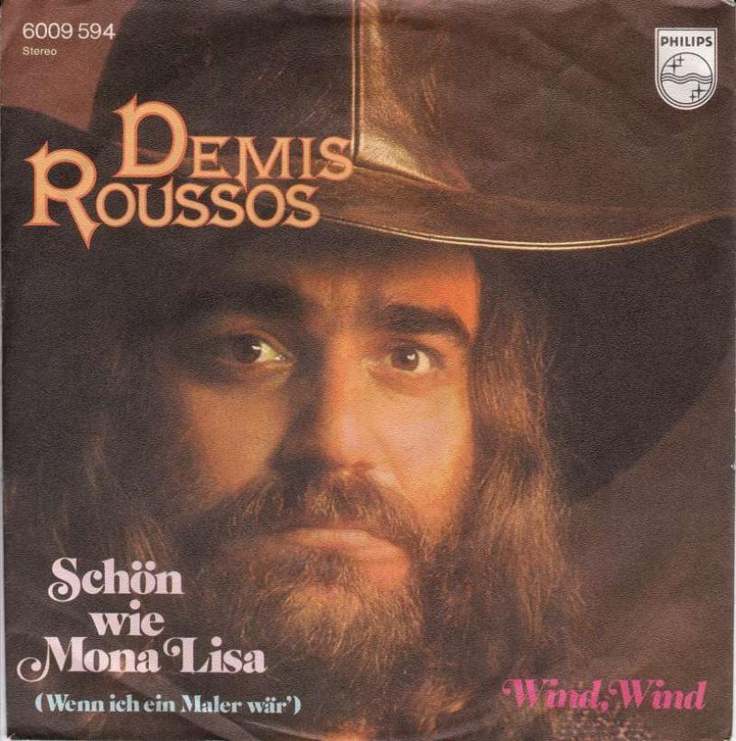 Demis Roussos - Schön wie Mona Lisa (7" Philips Single)