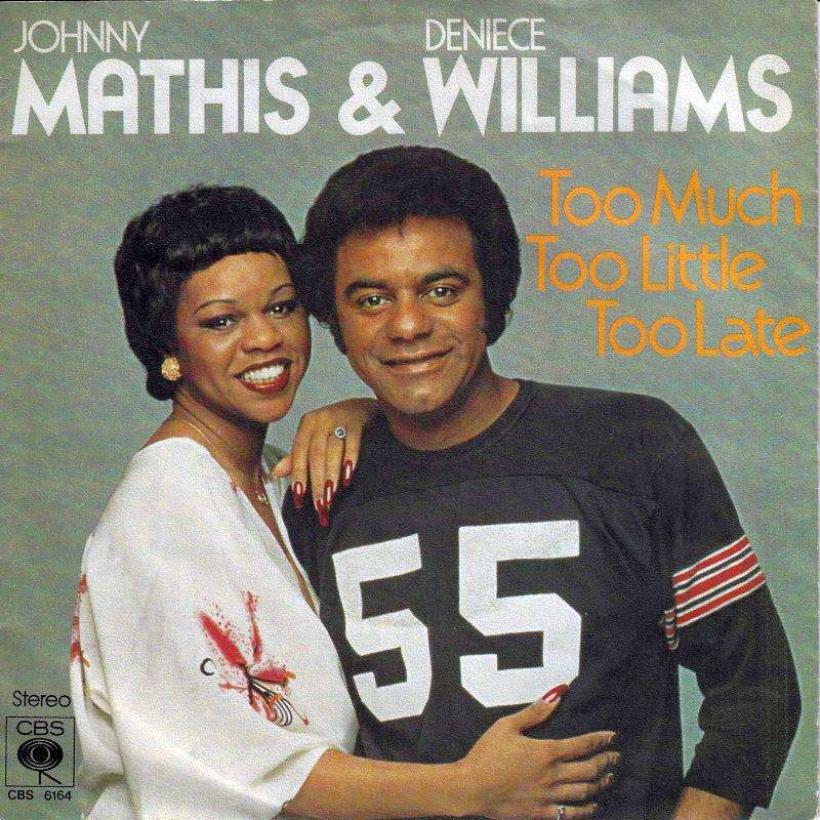 Johnny Mathis & Deniece Williams - Too Much... (7" Single)