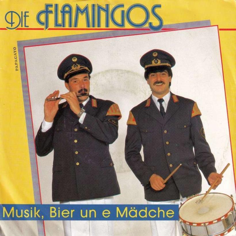 Die Flamingos - Musik, Bier und e Mädche (7" Vinyl-Single)
