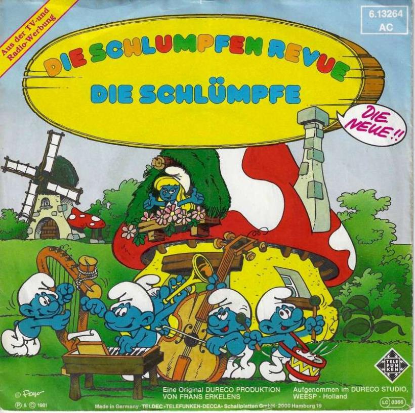 Die Schlümpfe - Die Schlumpfen Revue (7" Vinyl-Single)