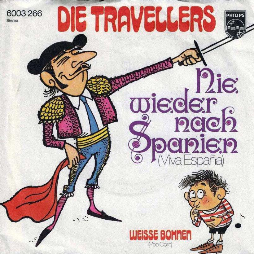 Die Travellers - Nie wieder nach Spanien (7" Vinyl-Single)