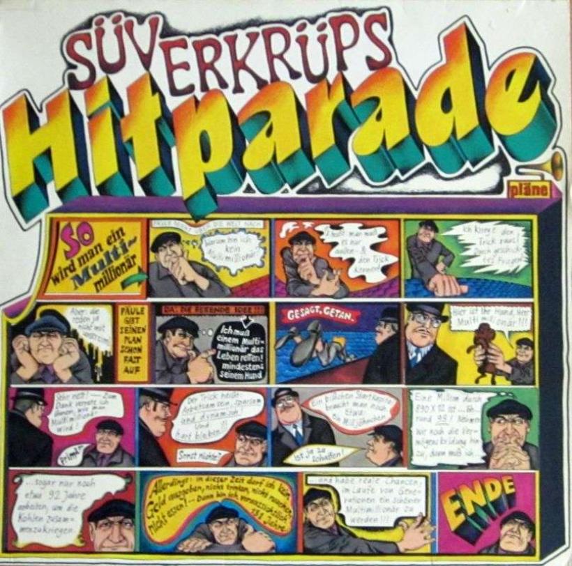 Dieter Süverkrüp - Süverkrüps Hitparade (Pläne Vinyl-LP)