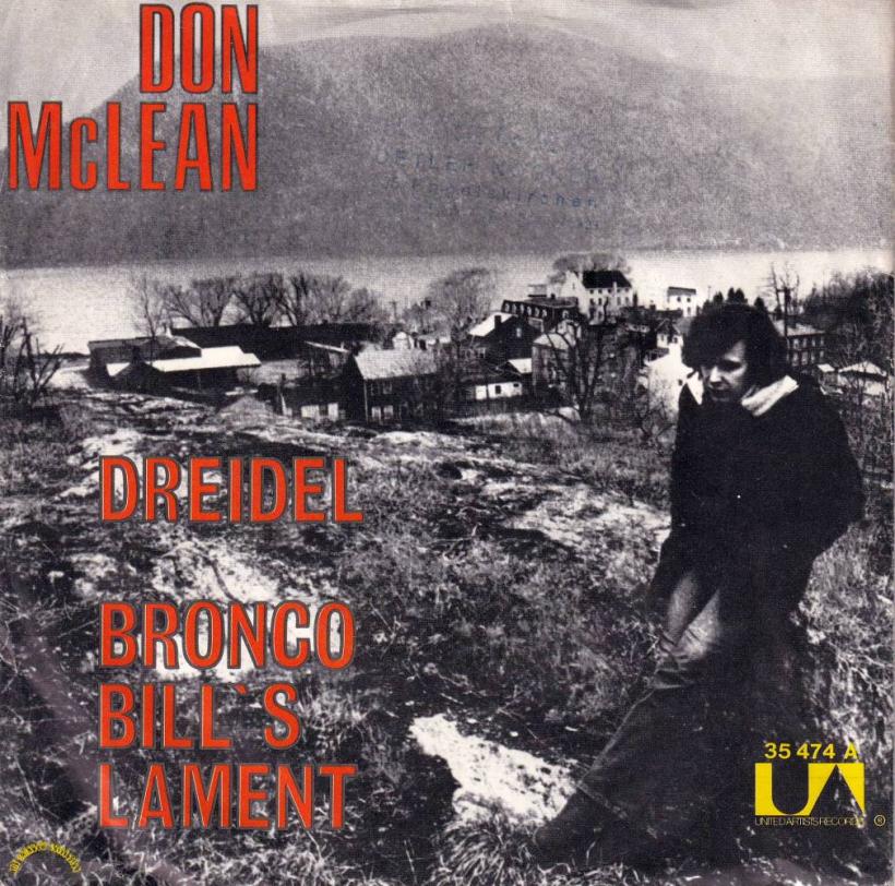 Don McLean - Dreidel (7" UA-Records Vinyl-Single Germany)