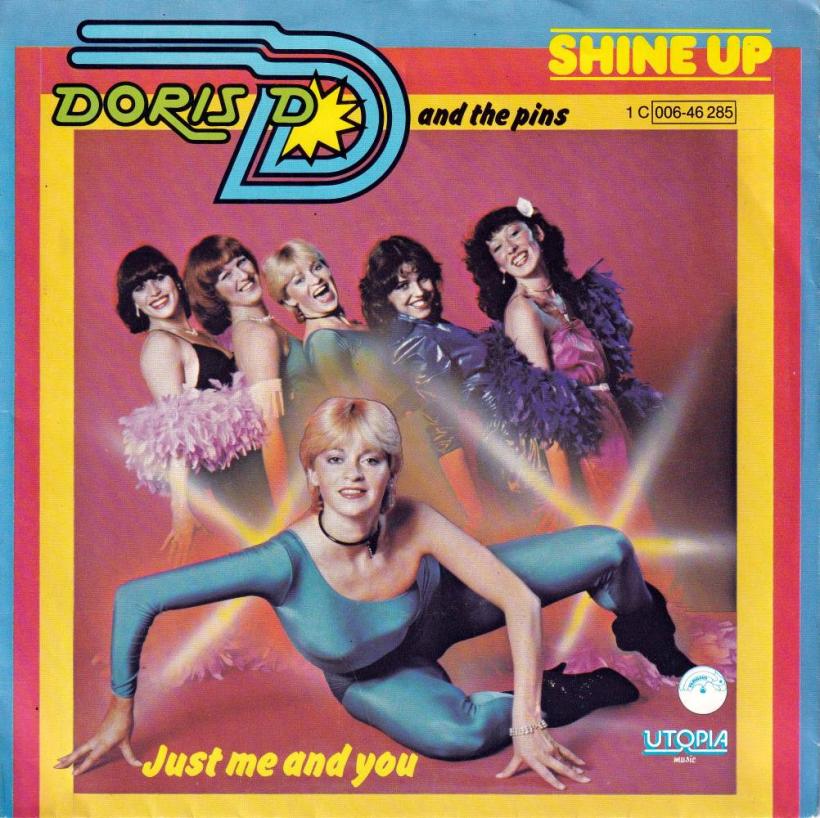 Doris D And The Pins - Shine Up (7" Vinyl-Single Germany)