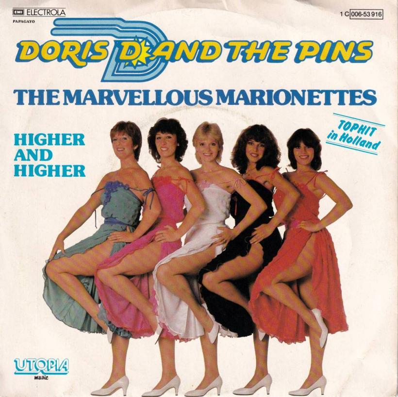 Doris D And The Pins - The Marvellous Marionettes (7")