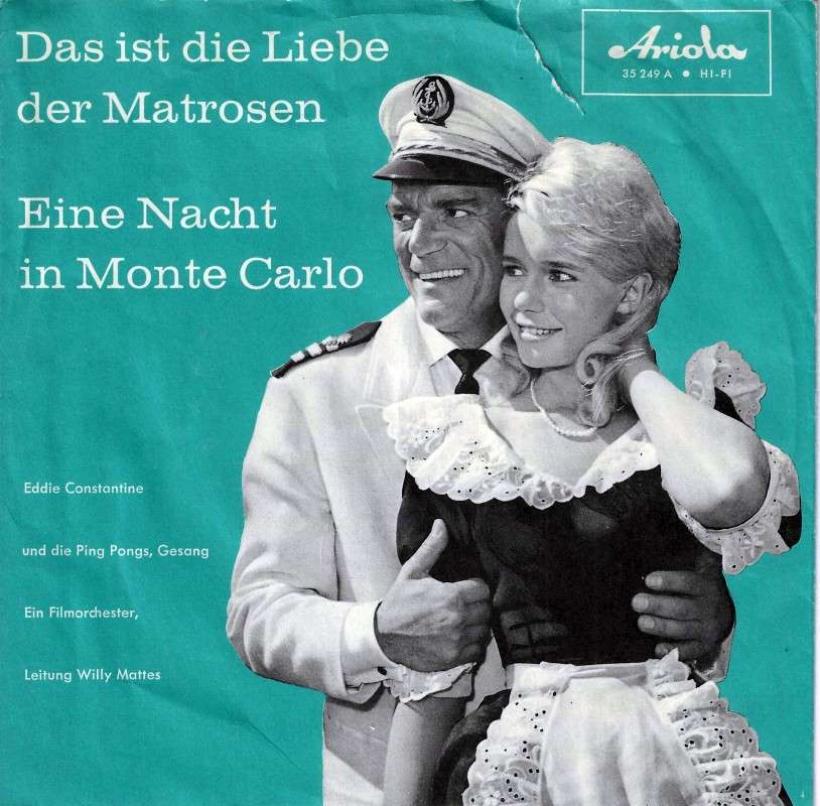 Eddie Constantine - Das ist die Liebe der Matrosen (7")