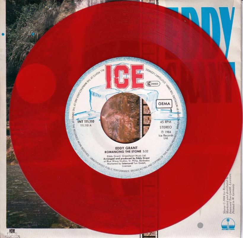 Eddy Grant - Romancing The Stone: rotes Vinyl (7")