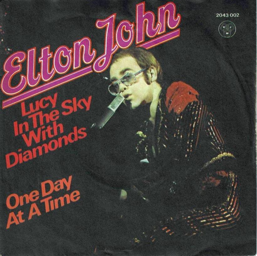 Elton John - Lucy In The Sky With Diamonds (7" Single)