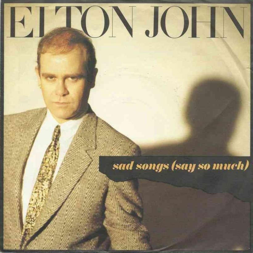 Elton John - Sad Songs  A Simple Man (Vinyl-Single)