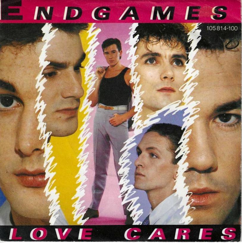 Endgames - Love Cares (7" Virgin Vinyl-Single Germany)