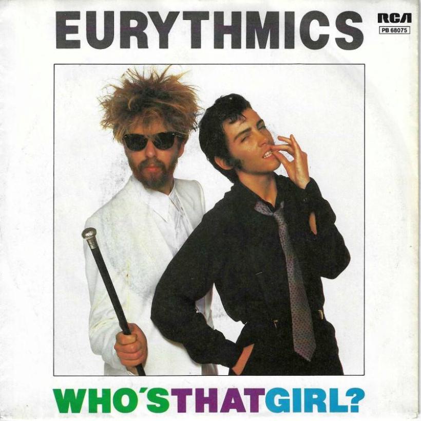 Eurythmics - Who's That Girl (7" Vinyl-Single Germany)