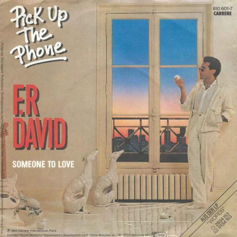 F.R David - Pick Up The Phone (Vinyl-Single Germany)