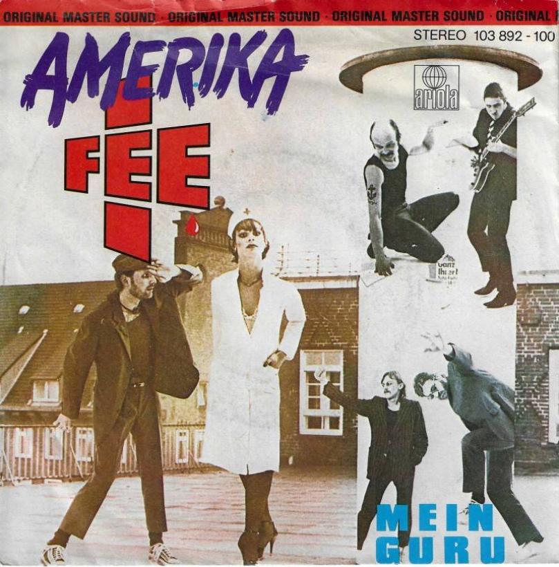 Fee - Amerika  Mein Guru (7" Ariola Single Germany)