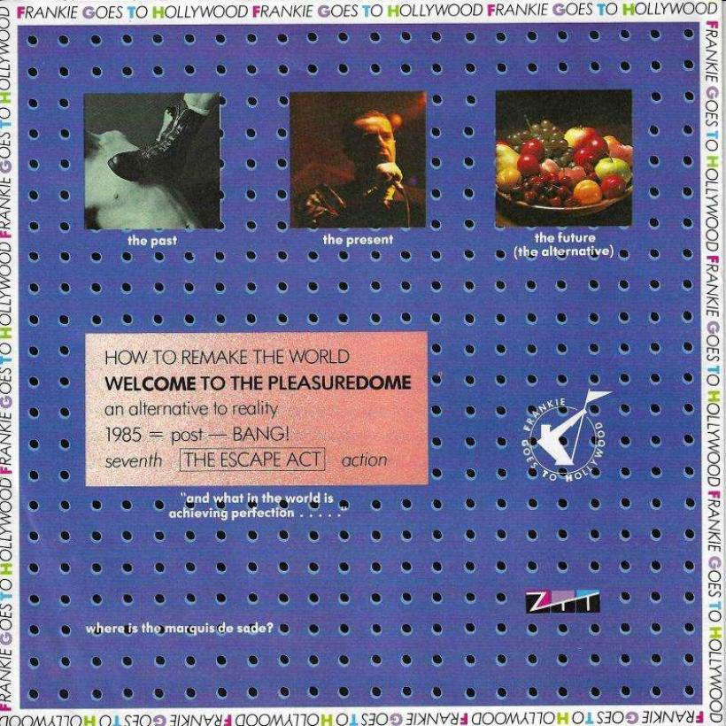 Frankie Goes To Hollywood - Welcome To The Pleasuredome (7")