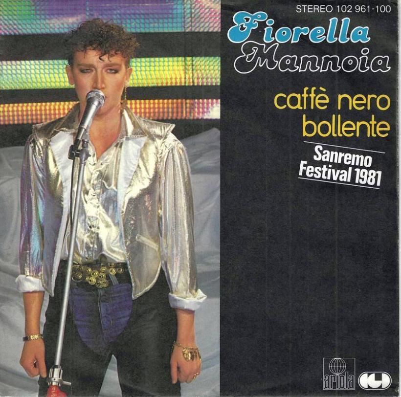 Fiorella Mannoia - Caffe Nero Bollente (7" Single Germany)