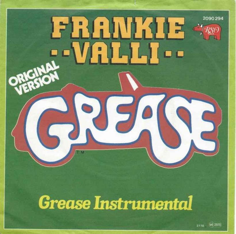 Frankie Valli - Grease (RSO Vinyl-Single Germany)