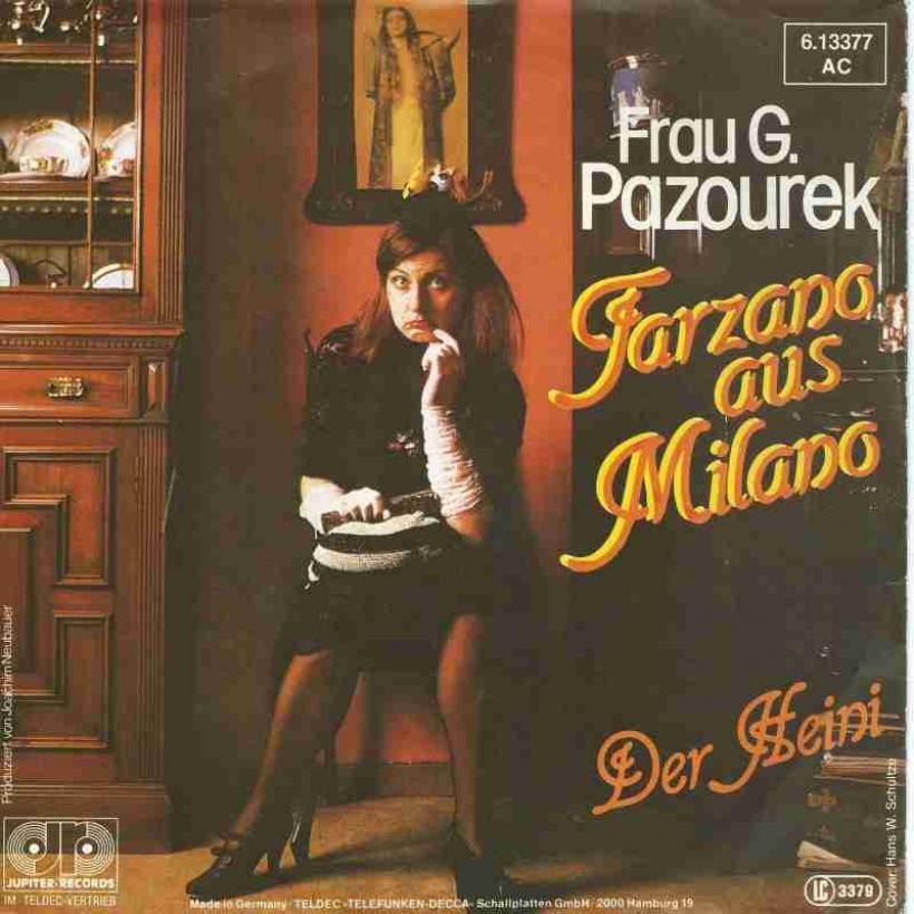 Frau G. Pazourek - Tarzano aus Milano (Vinyl-Single)