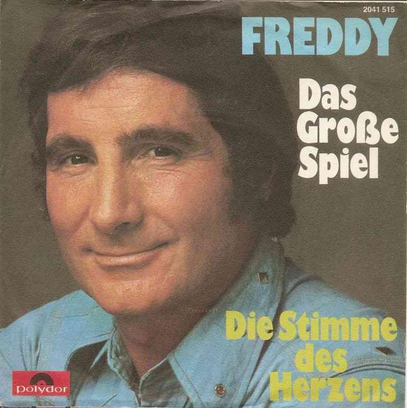 Freddy Quinn - Das grosse Spiel (7" Polydor Vinyl-Single)