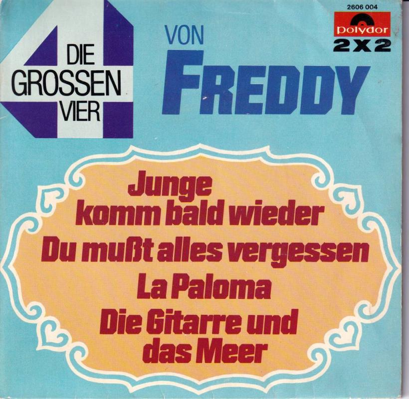 Freddy Quinn - Die Grossen Vier (2 x 7" Polydor Singles)