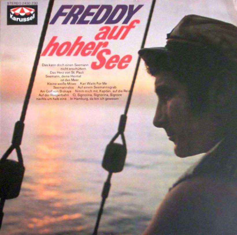 Freddy Quinn - Freddy auf hoher See (RE Karussell LP)