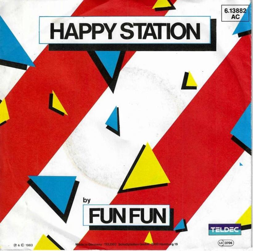 Fun Fun - Happy Station: 2 Versions (7" Vinyl-Single)