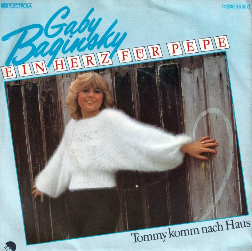 Gaby Baginsky - Ein Herz für Pepe (7" EMI Single Germany)