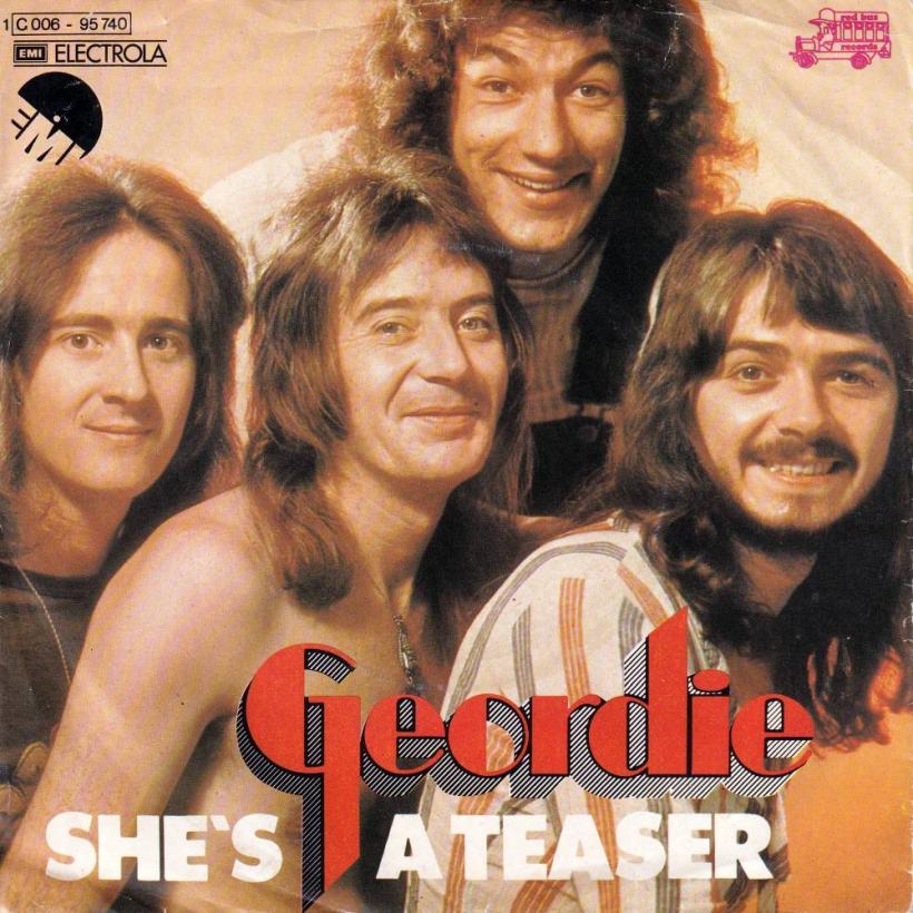 Geordie - She's A Teaser (7" EMI Vinyl-Single Germany)
