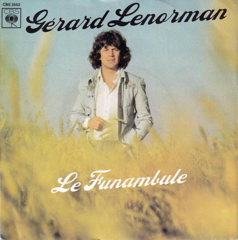 Gerard Lenorman - La Ballade Des Gens Heureux (7" Rueckseite)