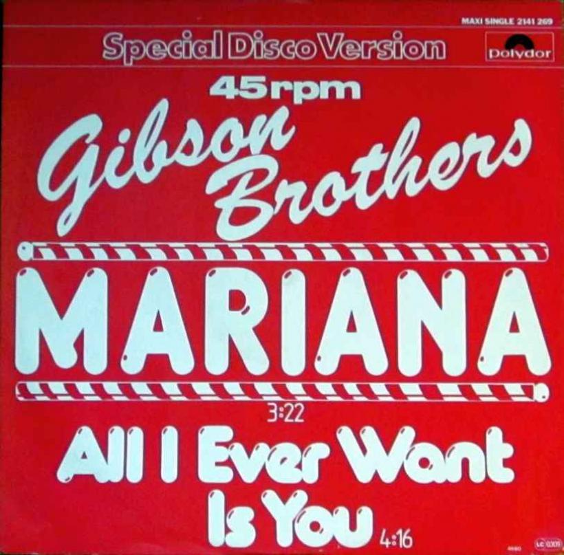 Gibson Brothers - Mariana (Polydor Vinyl Maxi-Single)