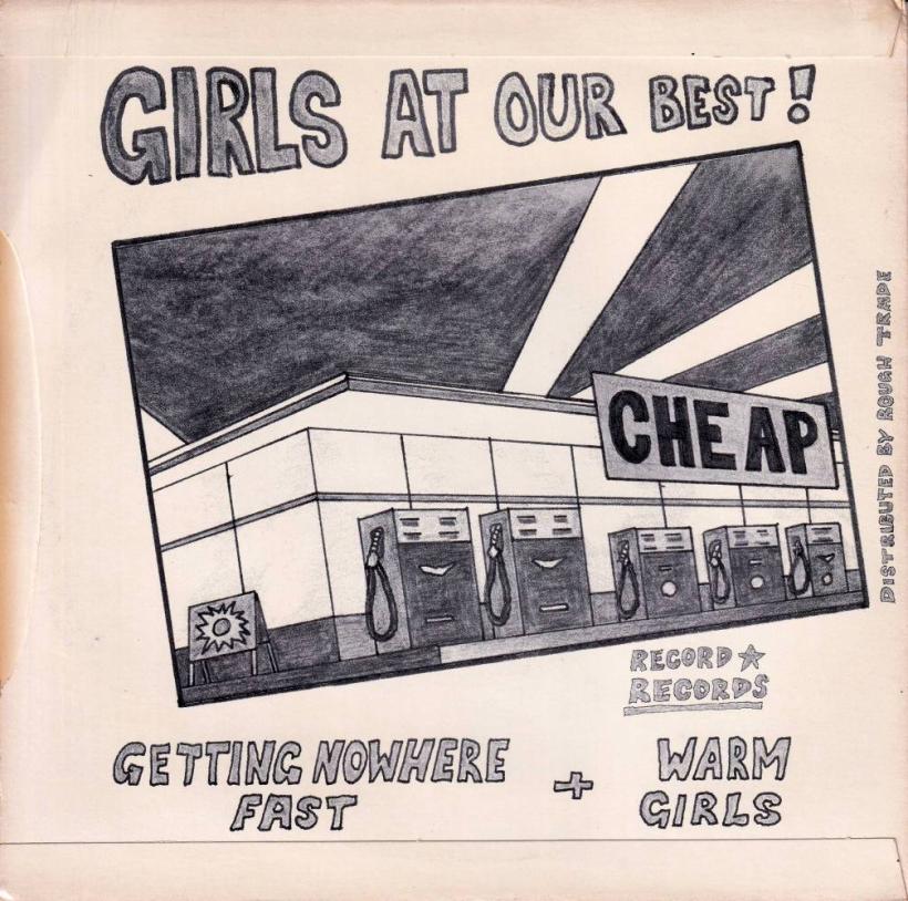 Girls At Our Best - Getting Nowhere Fast (7" back cover)