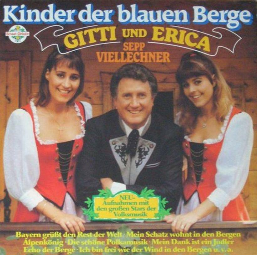 Gitti & Erica S. Viellechner - Kinder der blauen Berge (LP)