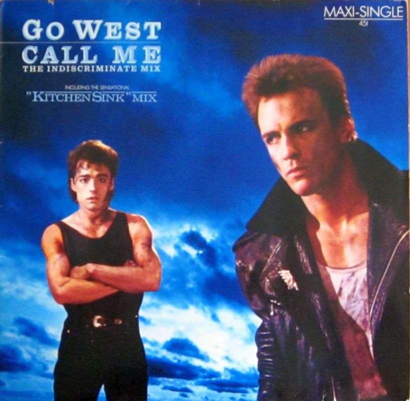 Go West - Call Me: 3 Versions (12" Maxi-Single Germany)