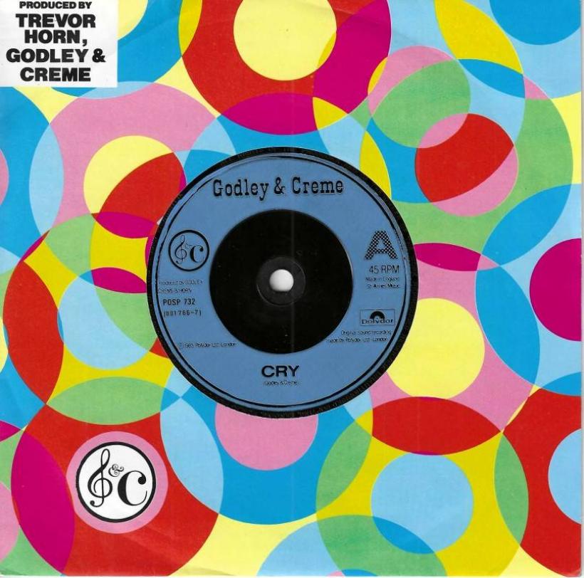 Godley & Creme - Cry  Love Bombs (7" Polydor Single UK)