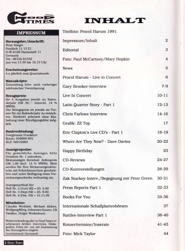 good times 001 Index A