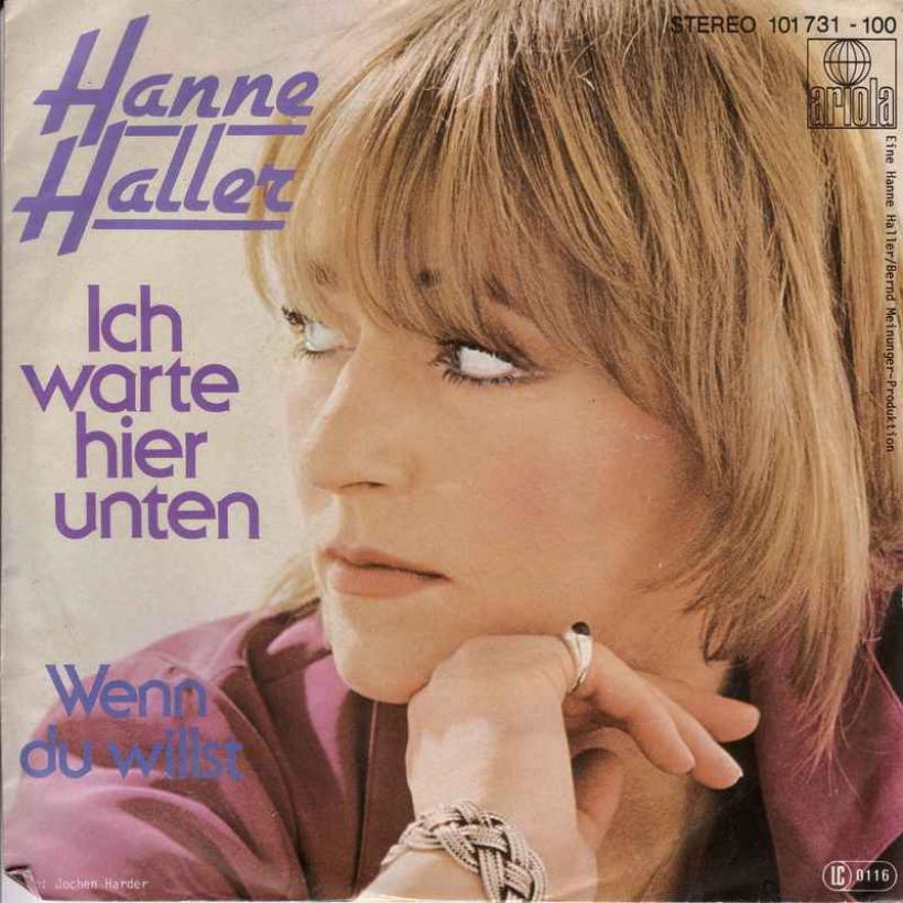 Hanne Haller - Ich warte hier unten (Vinyl-Single)