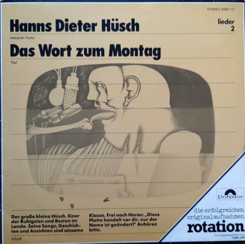 Hanns Dieter Hüsch - Das Wort zum Montag (Polydor Vinyl-LP)